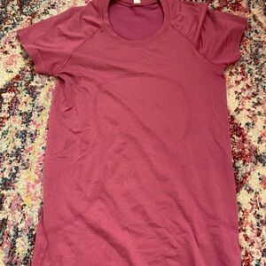 Women's purple swiftly tech Top